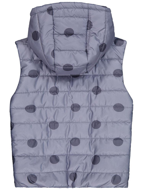 Civil Girls Puan Baskılı 6-9 Yaş Yelek - Gri