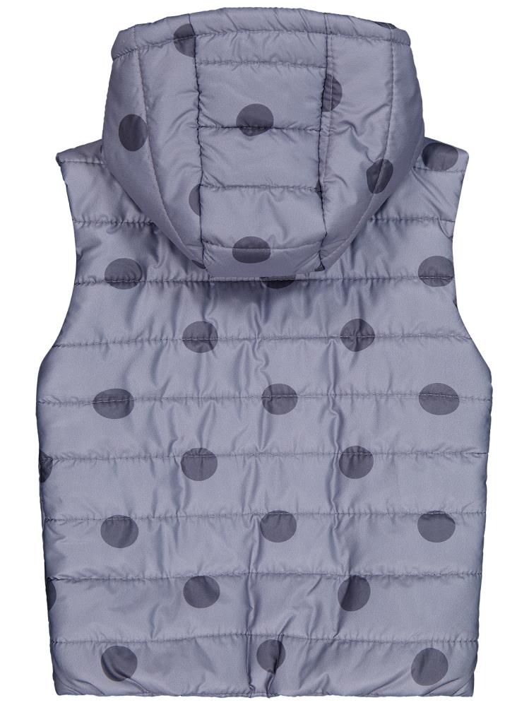 Civil Girls Puan Baskılı 6-9 Yaş Yelek - Gri