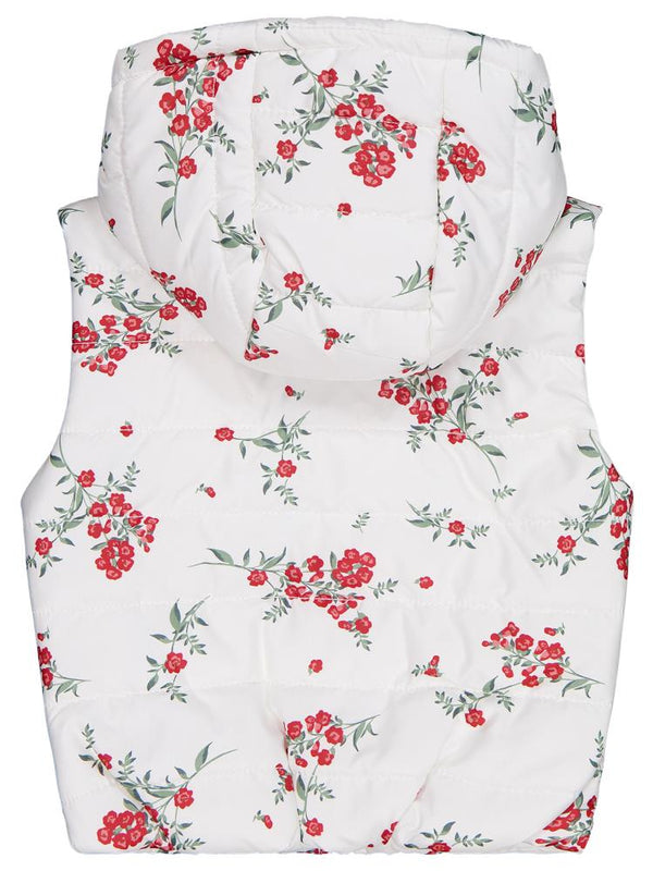 Civil Girls Çıtır Çiçek 2-5 Yaş Yelek - Ekru