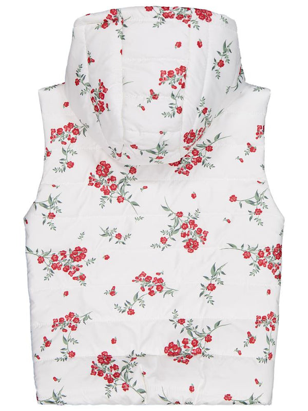 Civil Girls Çıtır Çiçek 6-9 Yaş Yelek - Ekru