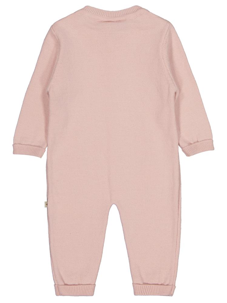 Beybek Düğmeli 3-12 Ay Tulum - Pembe