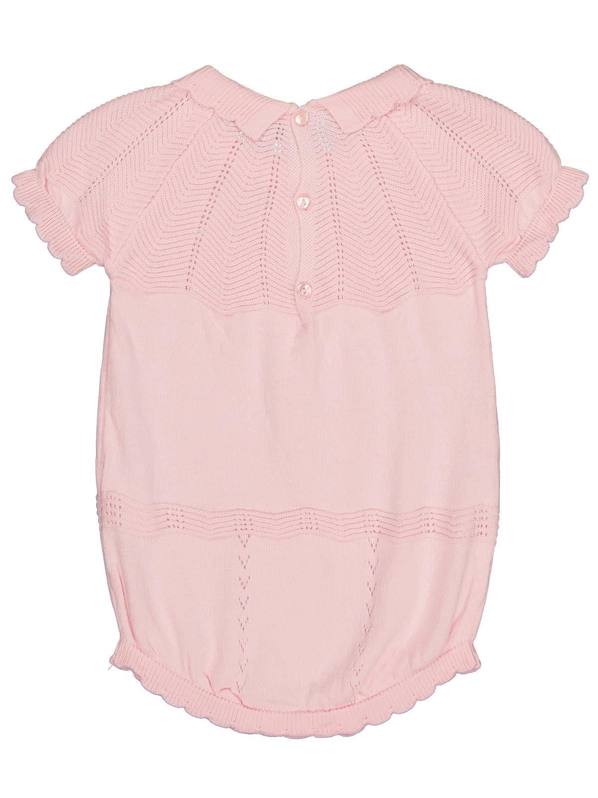 Beybek Triko 1-6 Ay Çıtçıtlı Badi - Pembe