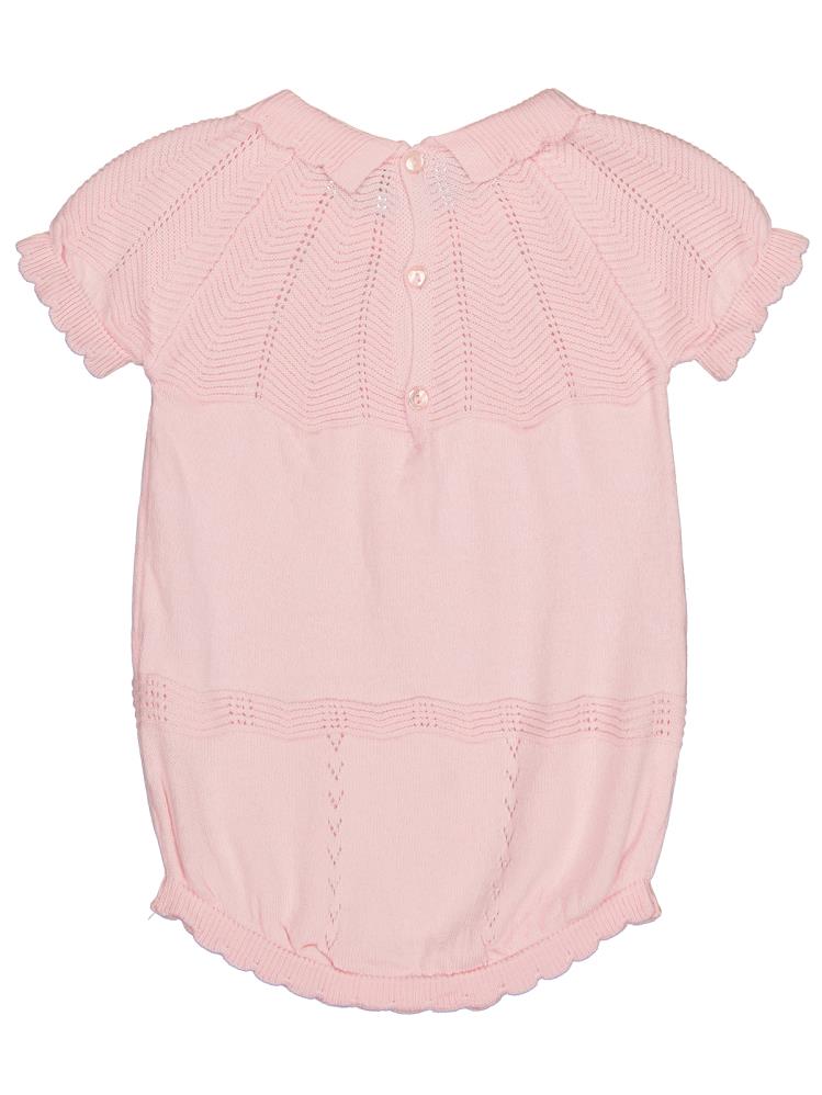 Beybek Triko 1-6 Ay Çıtçıtlı Badi - Pembe