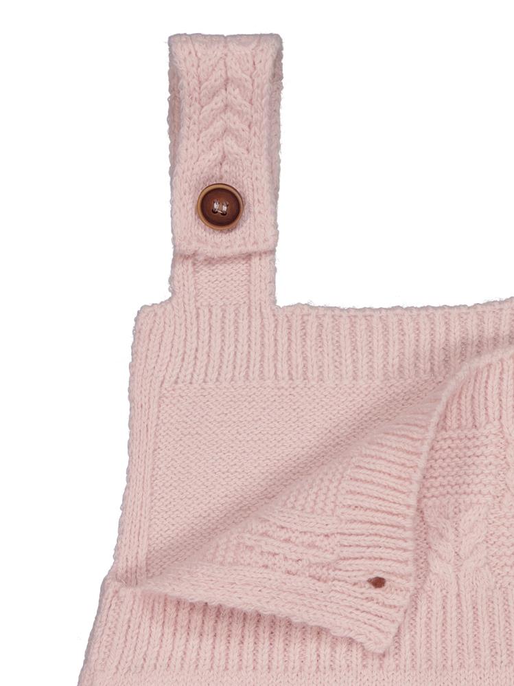 Beybek Hırkalı Slopet 3-12 Ay Takım  - Pembe