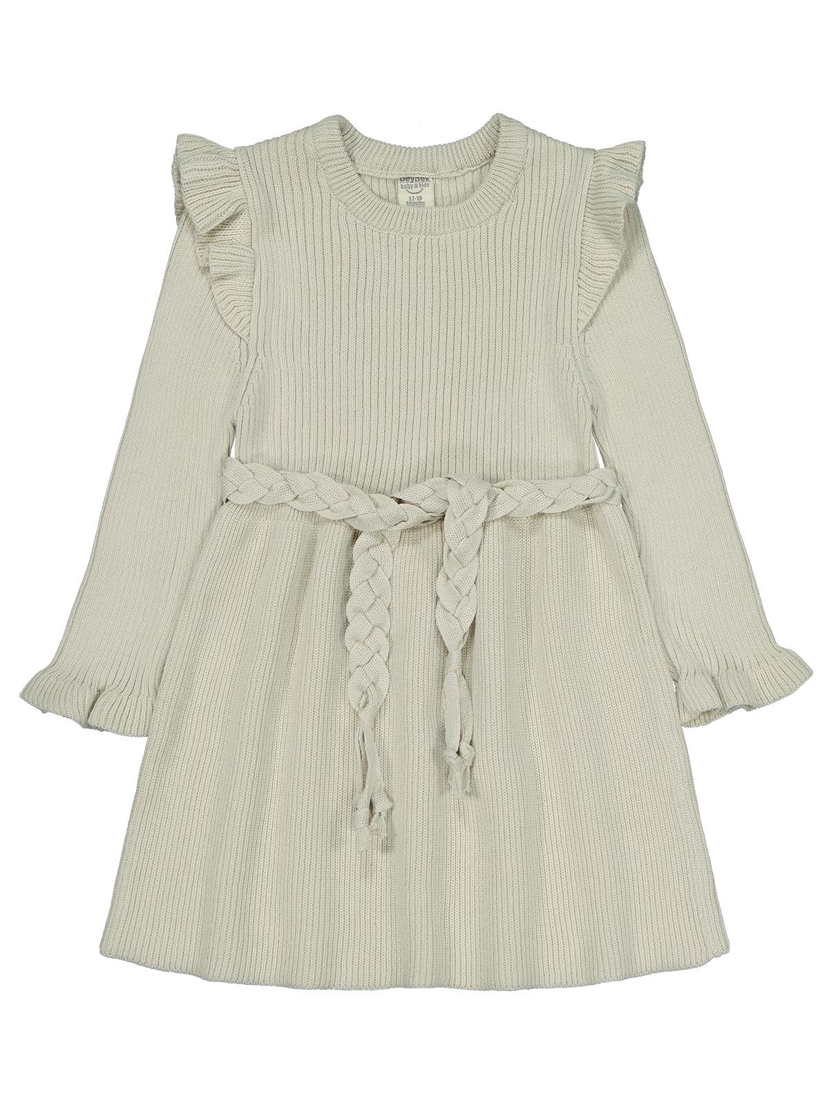 Beybek Triko 12-36 Ay Elbise - Yeşil