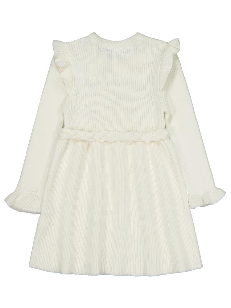 Beybek Triko 12-36 Ay Elbise - Ekru