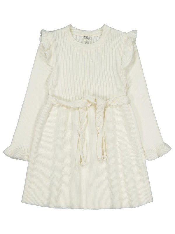 Beybek Triko 12-36 Ay Elbise - Ekru