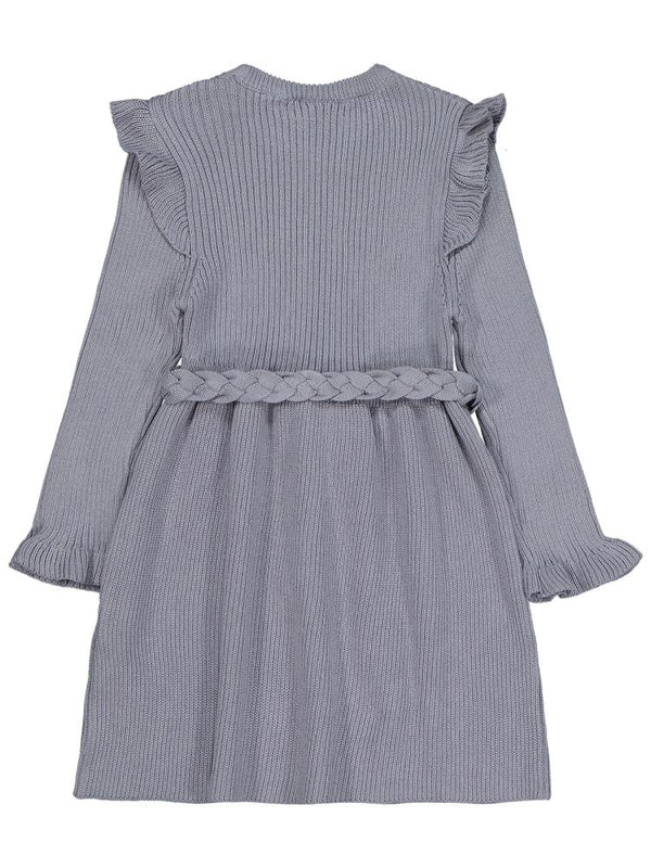 Beybek Triko 12-36 Ay Elbise - Mavi