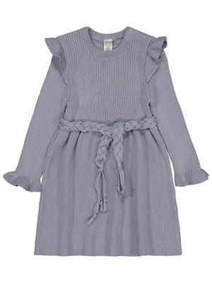 Beybek Triko 12-36 Ay Elbise - Mavi