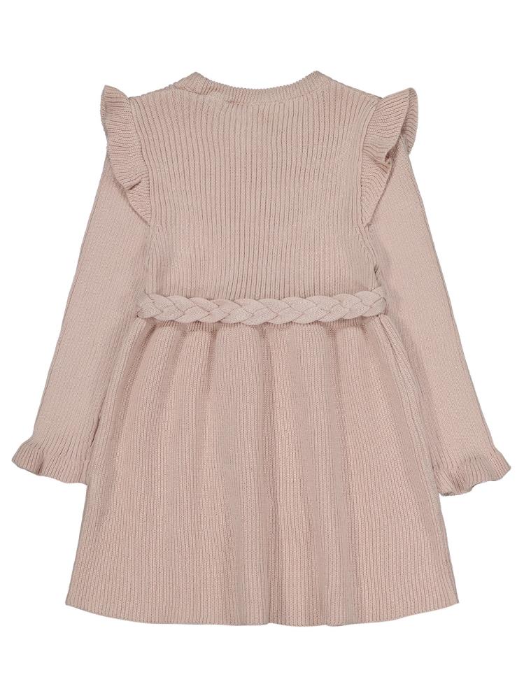 Beybek Triko 12-36 Ay Elbise - Pudra