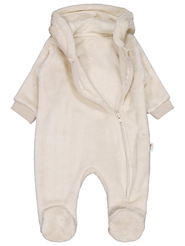 Civil Baby Mobıl Kulaklı Kapşonlu 1-9 Ay Tulum - Kahverengi