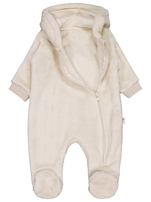 Civil Baby Mobıl Kulaklı Kapşonlu 1-9 Ay Tulum - Kahverengi