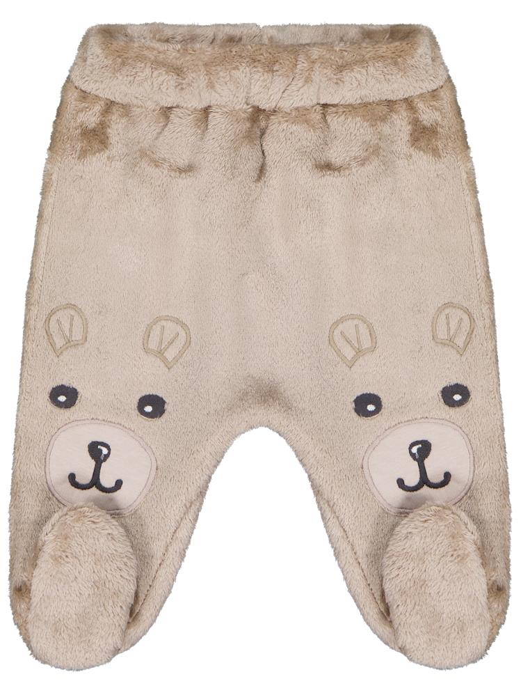 Civil Baby Mobıl Kulaklı Ayıcık Nakış 1-9 Ay Tek Alt Bebe - Kahverengi