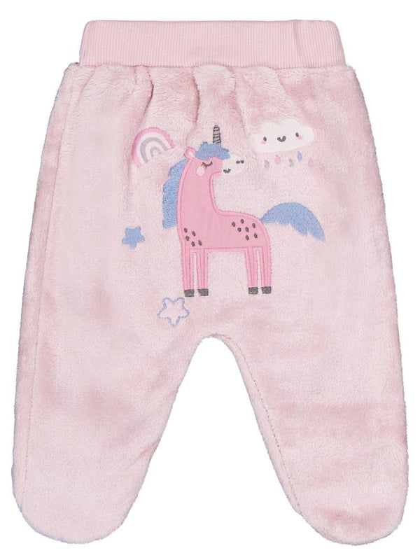 Civil Baby Unicorn Nakışlı 1-9 Ay Tek Alt Bebe - Pembe