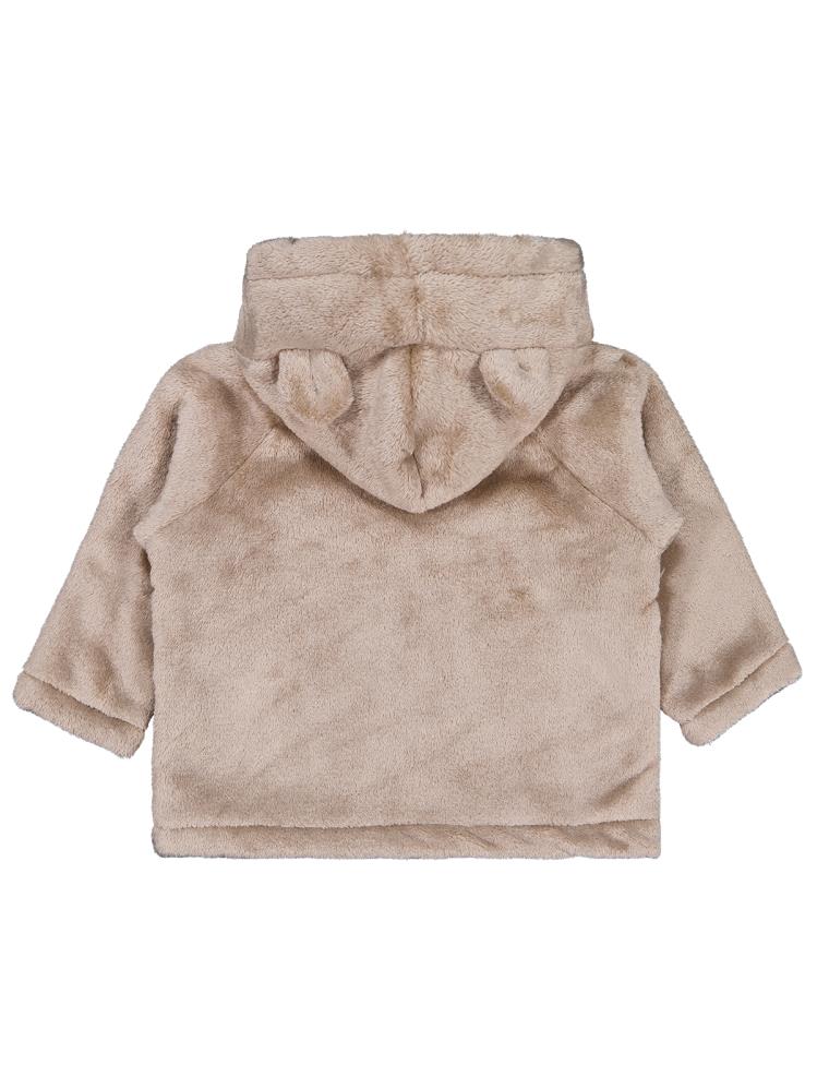 Civil Baby Mobıl Kulaklı 6-18 Ay Hırka - Kahverengi