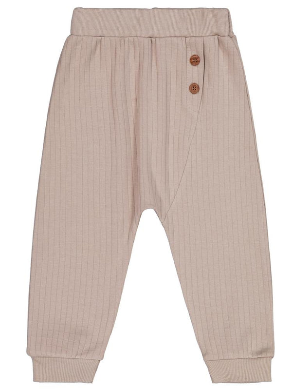 Civil Boys Süs Düğmeli 2-5 Yaş Eşofman Altı - Bej