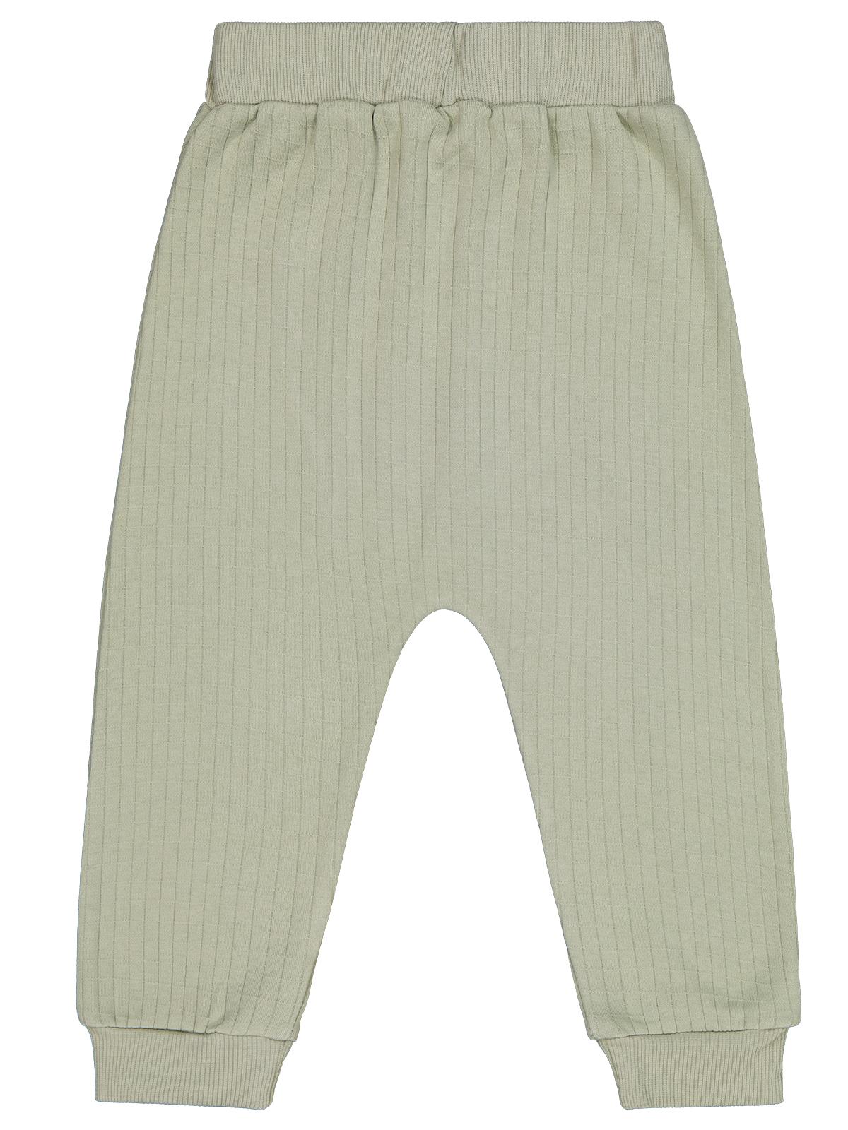 Civil Boys Süs Düğmeli 2-5 Yaş Eşofman Altı - Yeşil