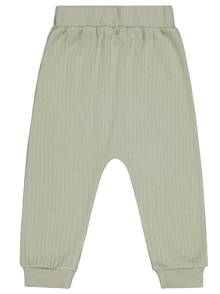 Civil Boys Süs Düğmeli 2-5 Yaş Eşofman Altı - Yeşil