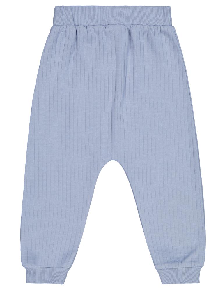 Civil Boys Süs Düğmeli 2-5 Yaş Eşofman Altı - Mavi