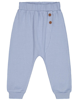 Civil Boys Süs Düğmeli 2-5 Yaş Eşofman Altı - Mavi