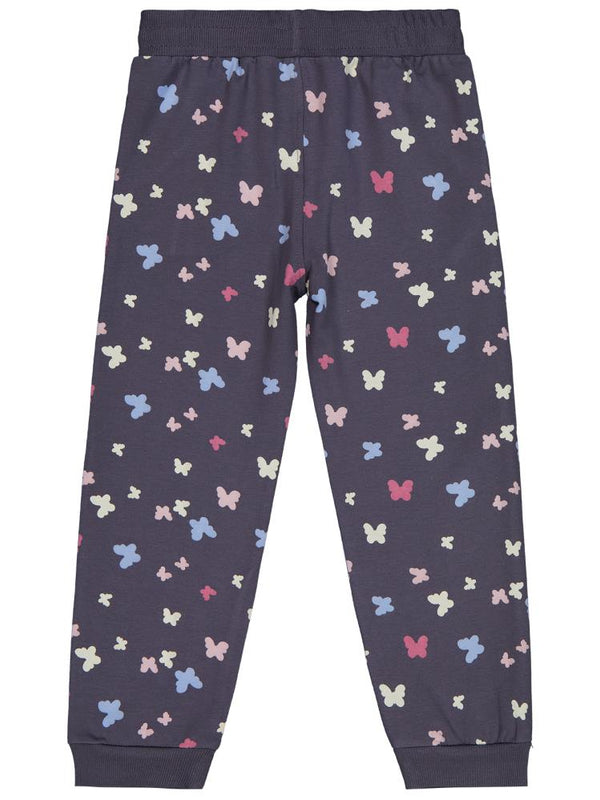 Civil Girls Kelebek Baskılı 6-9 Yaş Eşofman Altı - Gri