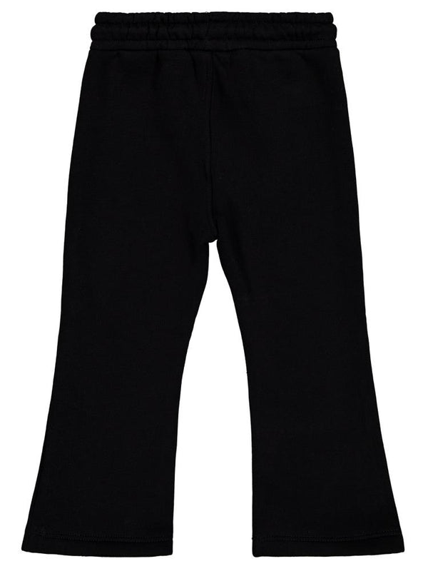 Civil Girls Kalp Nakışlı 2-5 Yaş Eşofman Altı - Siyah