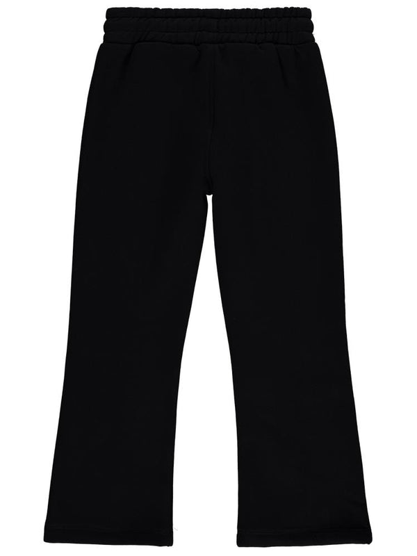 Civil Girls Kalp Nakışlı 6-9 Yaş Eşofman Altı - Siyah