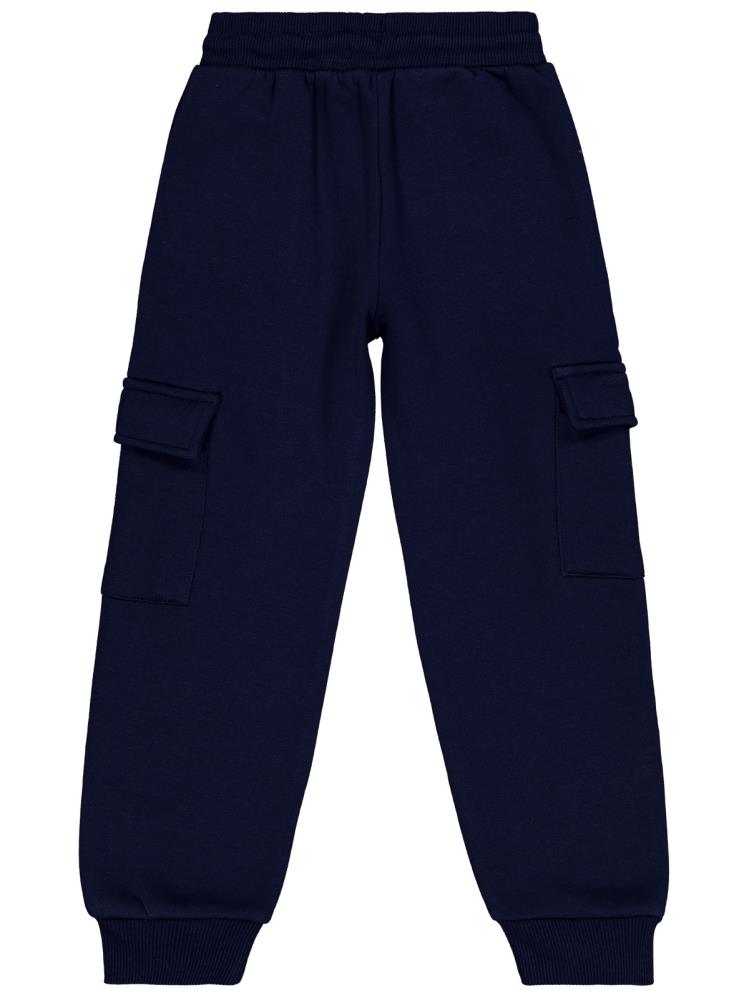 Civil Girls Kargo Cepli 6-9 Yaş Eşofman Altı - Lacivert