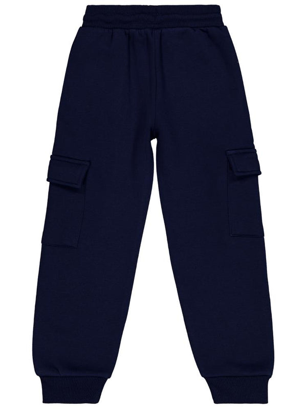 Civil Girls Kargo Cepli 6-9 Yaş Eşofman Altı - Lacivert