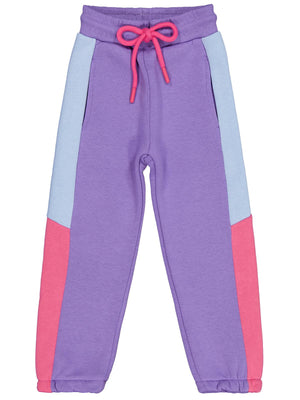 Civil Girls Yanı Parçalı 2-5 Yaş Eşofman Altı - Lila