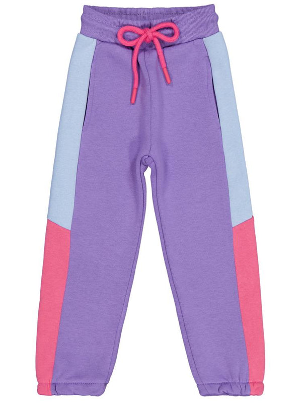 Civil Girls Yanı Parçalı 2-5 Yaş Eşofman Altı - Lila