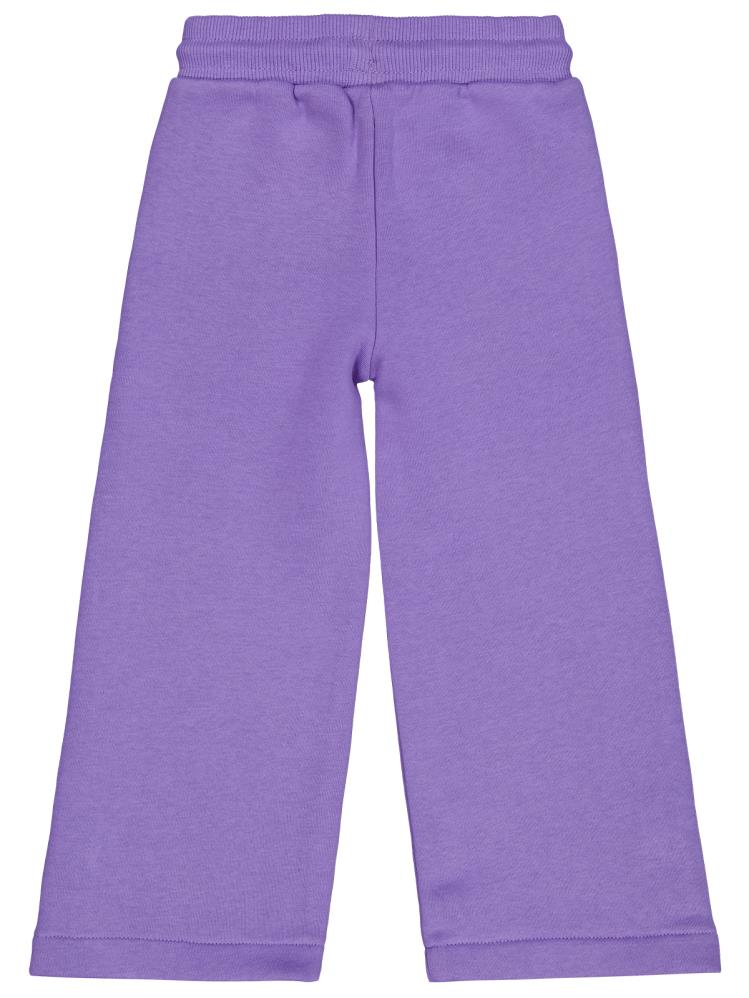 Civil Girls Paçası Çıtçıtlı 2-5 Yaş Eşofman Altı - Lila