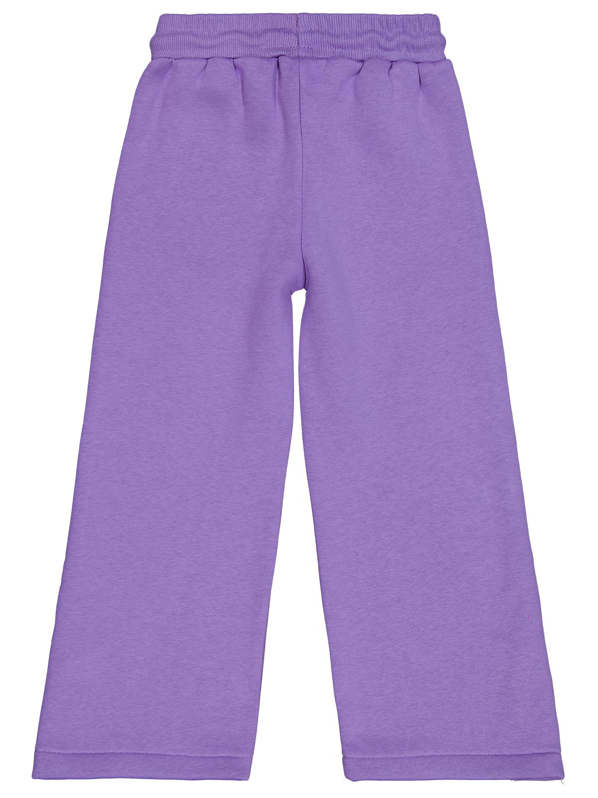 Civil Girls Paçası Çıtçıtlı 6-9 Yaş Eşofman Altı - Lila