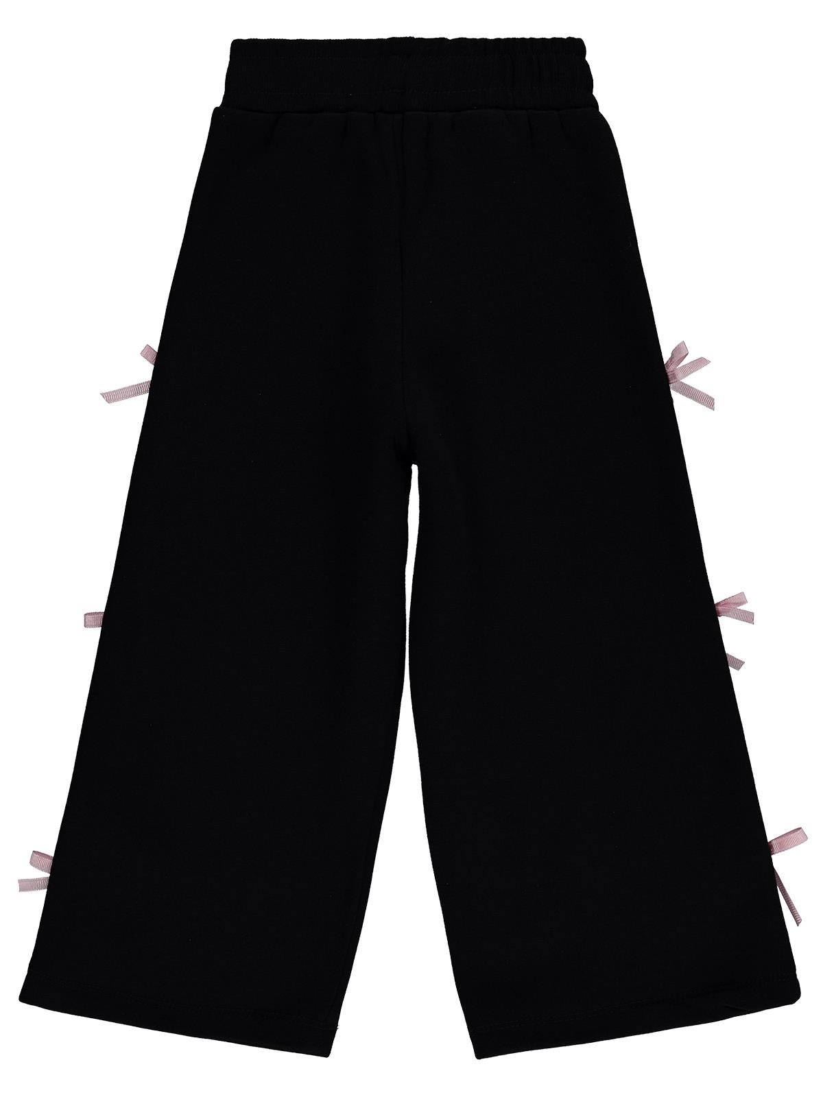 Civil Girls Fiyonklu 2-5 Yaş Eşofman Altı - Siyah