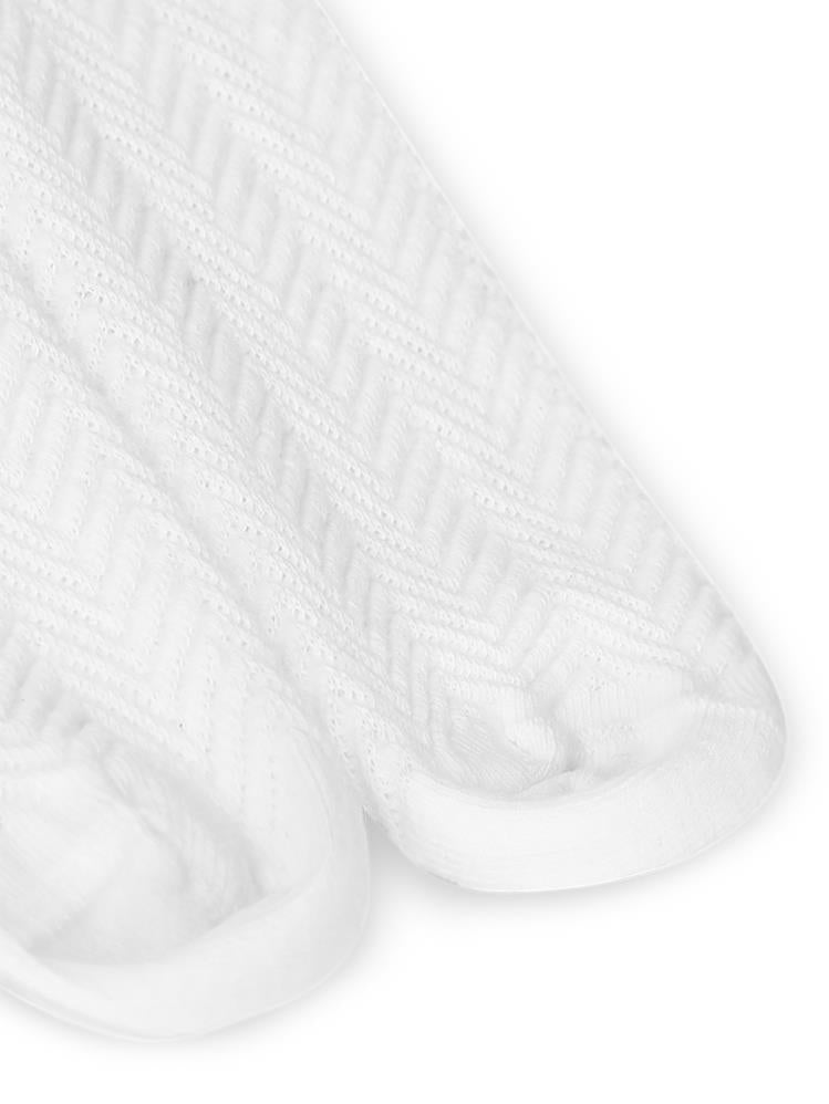 Civil Girls Stairs 2-12 Yaş Kız Külotlu Çorap - Beyaz