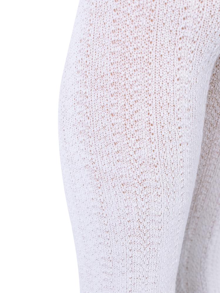 Civil Baby Rea Desen 6-18 Ay Bebek Kız Külotlu Çorap - Beyaz