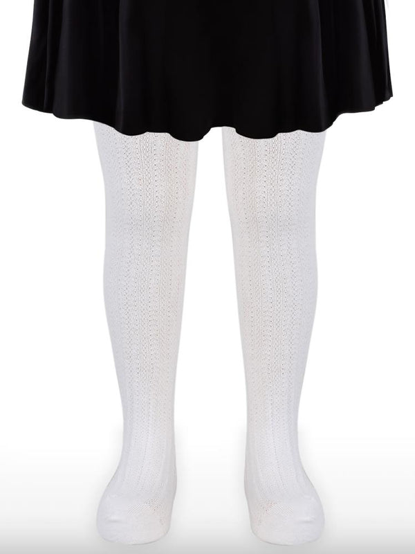 Civil Girls Rea 2-12 Yaş Kız Külotlu Çorap - Beyaz