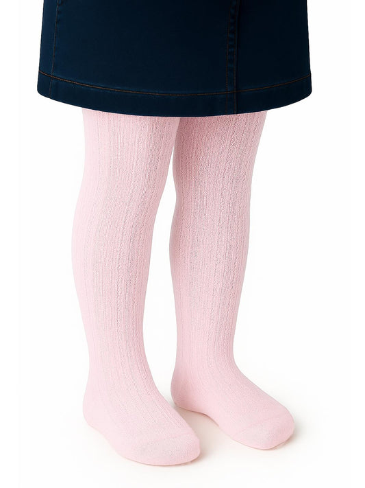 Civil Baby Rea Desen 6- Bebek Kız Külotlu Çorap - Pembe