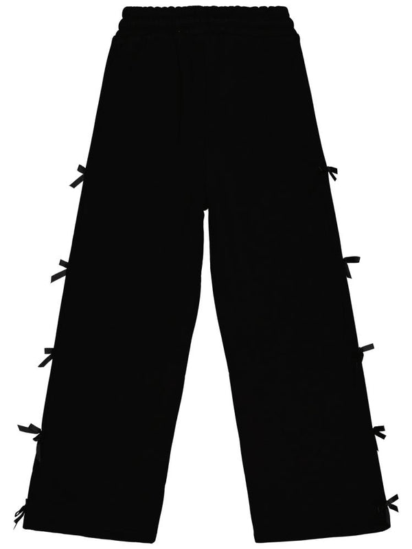 Civil Girls Fiyonk Aksesuarlı 10-13 Yaş Eşofman Altı - Siyah