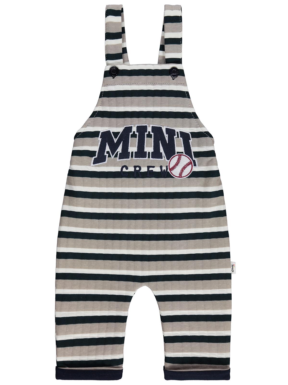 Civil Baby Mini Crew Nakışlı 6-18 Ay Slopet - Bej