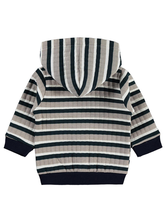 Civil Baby Crew Nakışlı 6-18 Ay Hırka - Bej