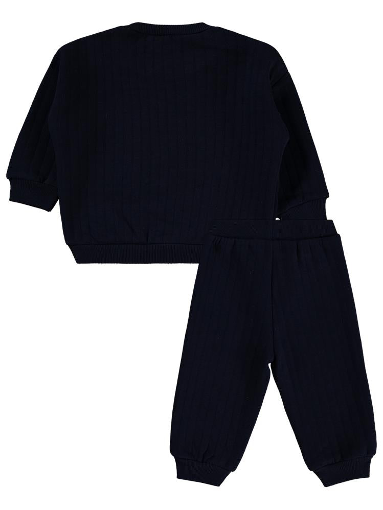 Civil Baby The Tıny League Nakışlı 6-18 Ay Takım - Lacivert