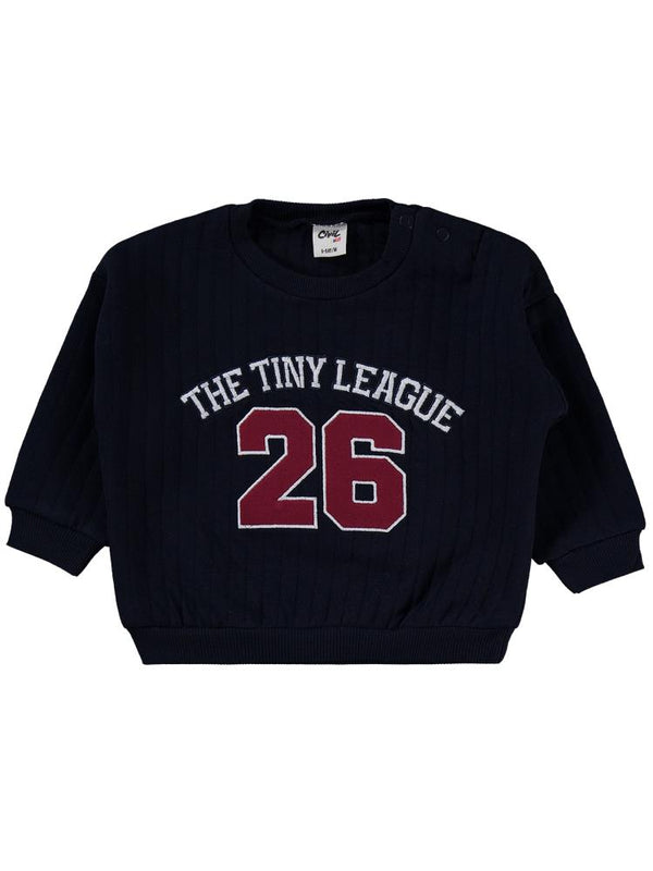 Civil Baby The Tıny League Nakışlı 6-18 Ay Takım - Lacivert