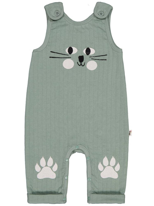 Civil Baby Badili Ayıcık ve Pati Nakışlı 6-18 Ay Slopet - Yeşil