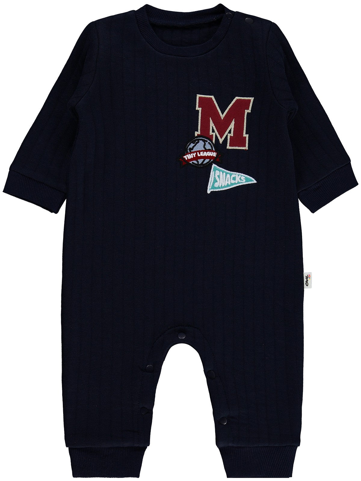 Civil Baby M Nakışlı 6-18 Ay Tulum - Lacivert