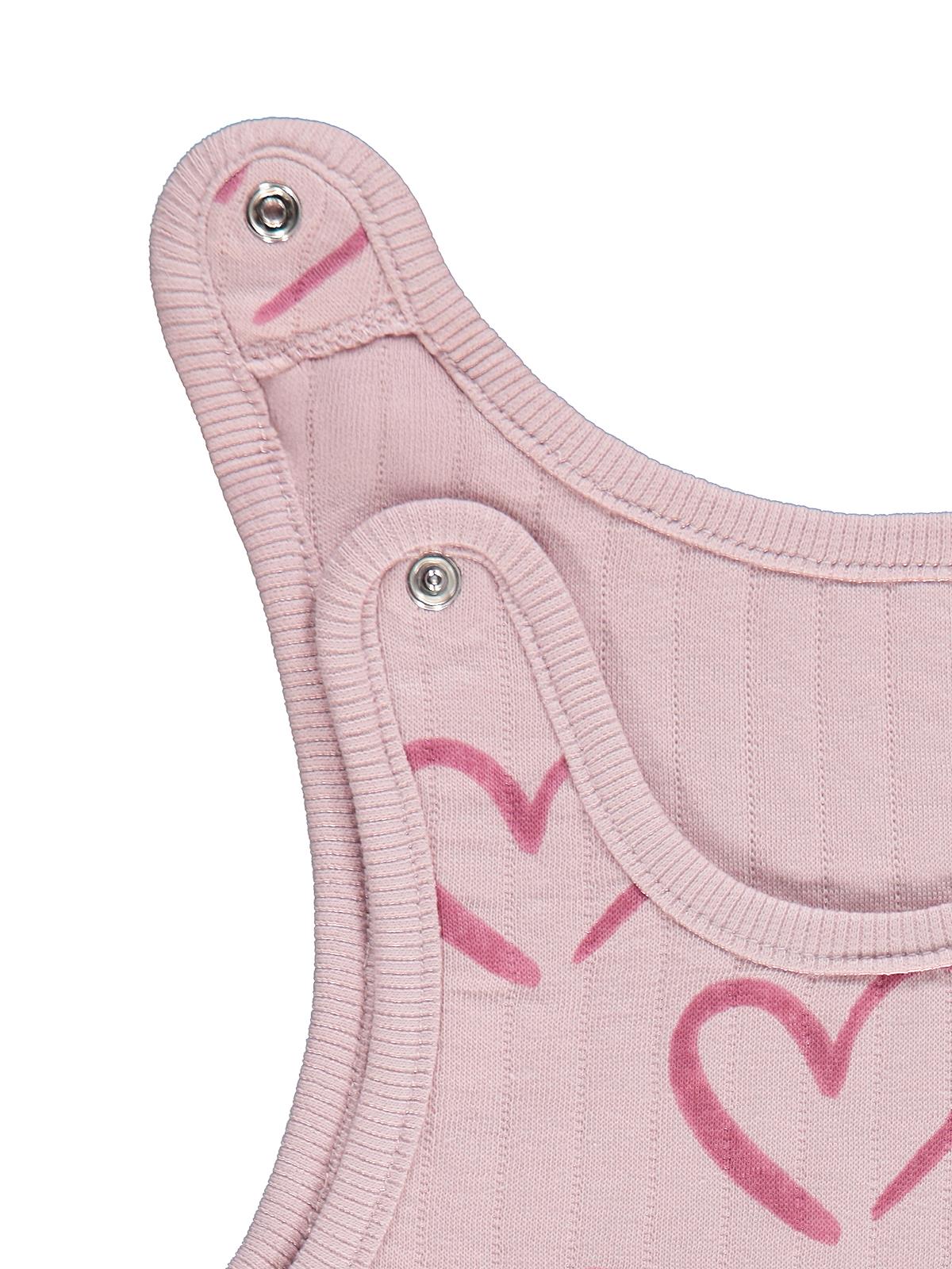 Civil Baby Kalp Empirme 6-18 Ay Slopet - Pembe