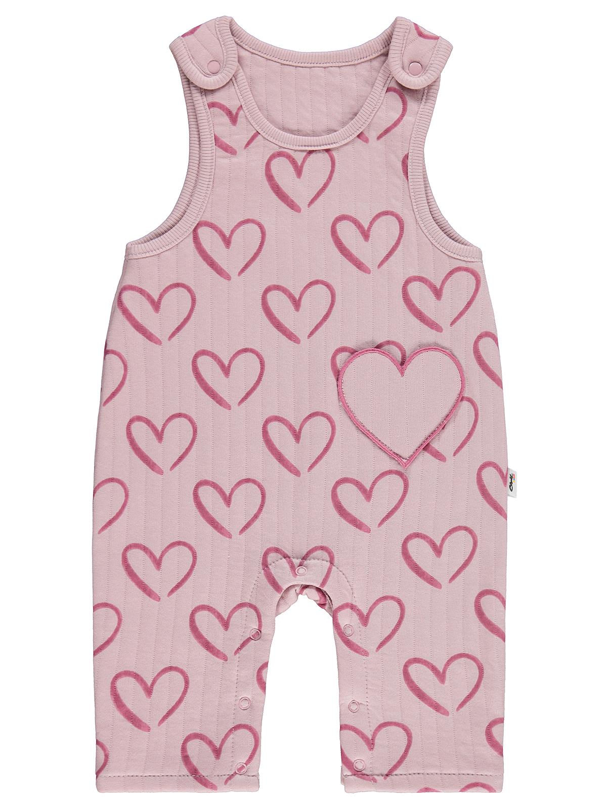 Civil Baby Kalp Empirme 6-18 Ay Slopet - Pembe