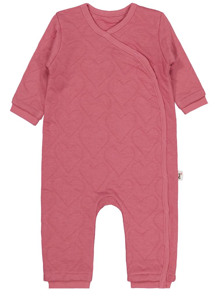 Civil Baby Kalp Desenli 6-18 Ay Tulum - Pembe