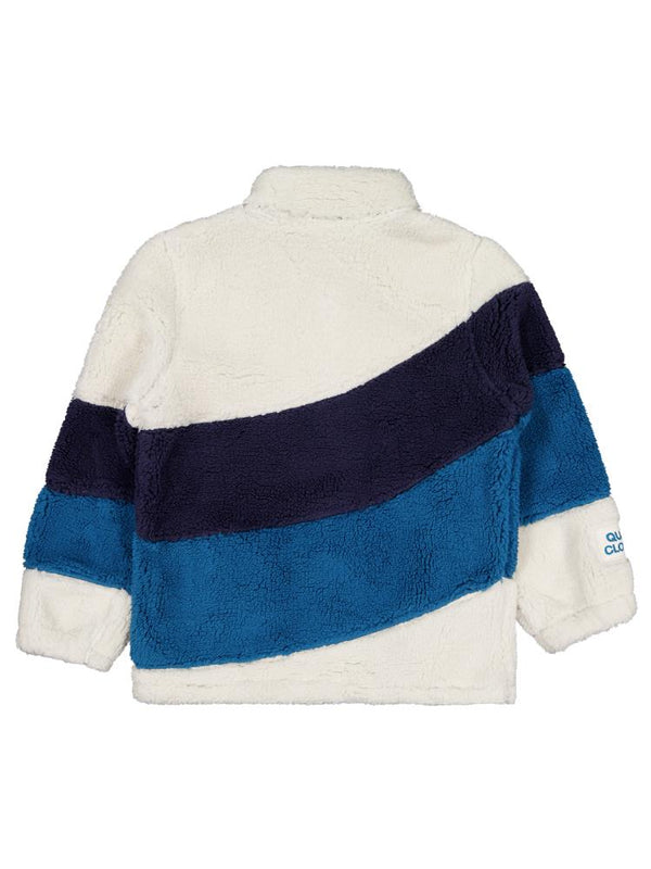 Civil Boys Oval Parçalı Welsof 10-13 Yaş Hırka - Ekru