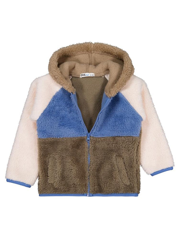 Civil Boys Reglan Kol Parçalı 2-5 Yaş Hırka - Haki